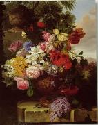 unknow artist Floral, beautiful classical still life of flowers.097 oil painting reproduction